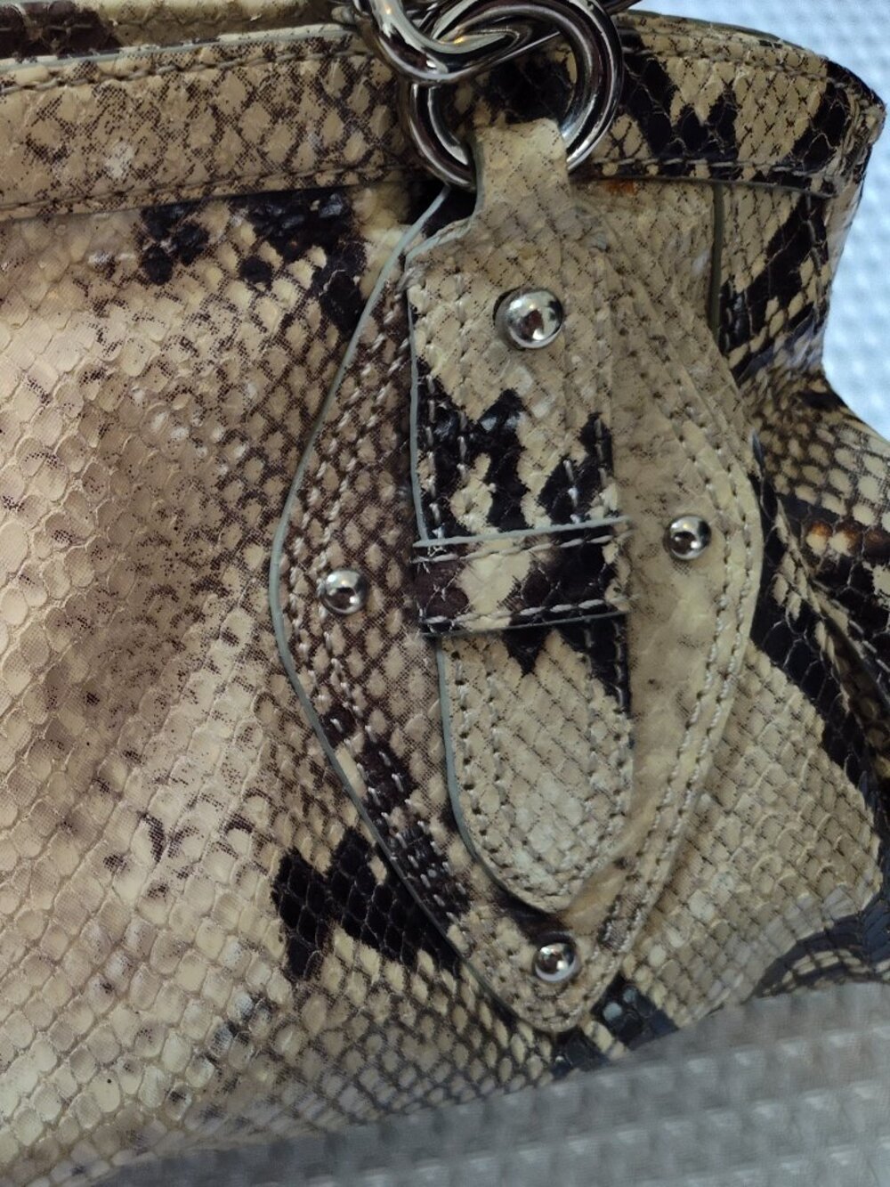 ColeHaan, Trinity Python, Shoulder Bag, Y2K, Spring 2005 - Picture 12 of 12